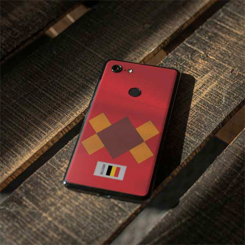 Belgium Soccer Flag Google Pixel 3 XL Skin